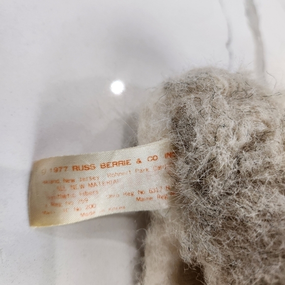 VINTAGE 1977 Russ Berrie THUMPITY Puppet Rabbit - Picture 9 of 10